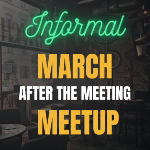 informal march after the meeting meetup