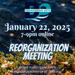 Thundering 36th January 22, 2025, 7-9pm online Membership Meeting online meeting via Zoom register in advance at 36th.org