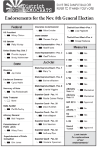 Sample Ballot - 2016 General