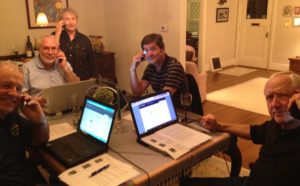 Phonebanking Party at Alice's House.